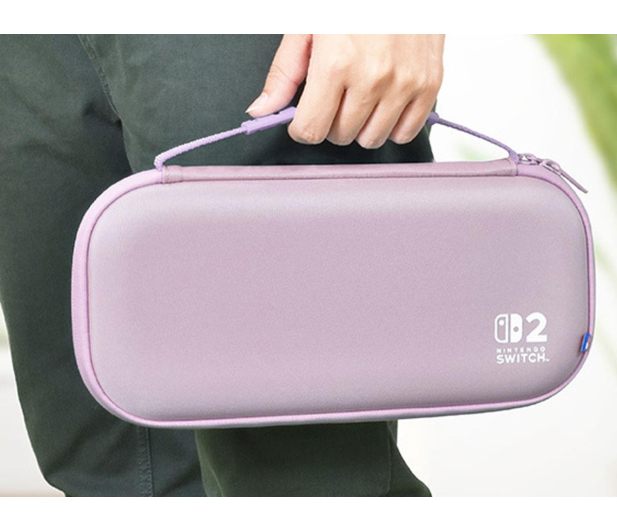 Hori Etui na konsole Slim Tough Pouch - Cozy Lavender (switch 2) - 1471583 - zdjęcie 4